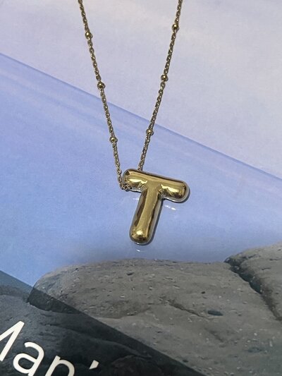 گردنبند حرف انگليسى T