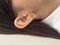 گوشواره سه حلقه طلايى 