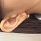 گوشواره حلقه اى مشبك
