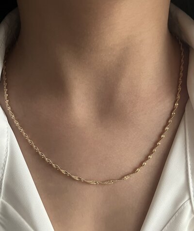 گردنبند ژوپينگ طرح ديسكو