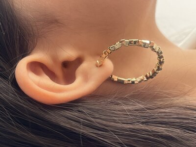گوشواره حلقه اى