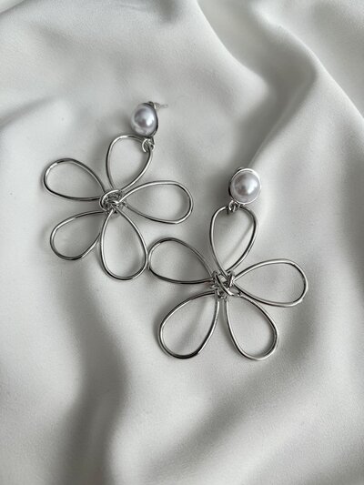 گوشواره طرح گل