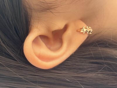 گوشواره حلقه اى