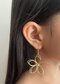 گوشواره آويز طلايى طرح زيبا