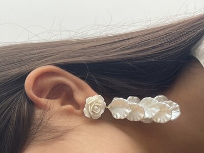 گوشواره سورال گل