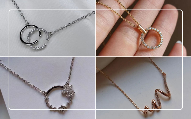 Minimalist and simple rhinestones