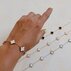 دستبند شبدر زنجیره ای (Clover Station Bracelet)