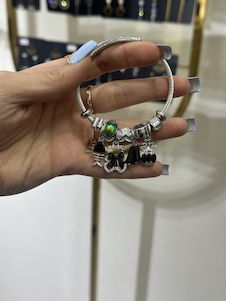عکس دستبند پاندورا مدل تدی
